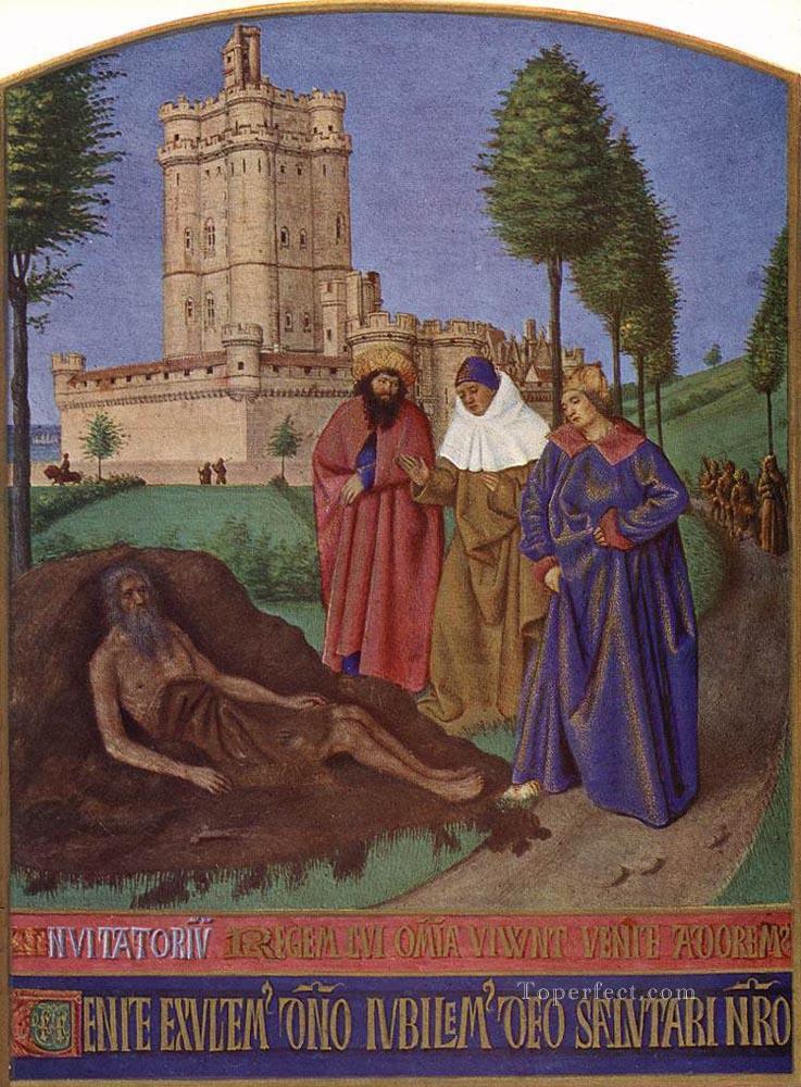 Job And His False Comforters Jean Fouquet Oil Paintings